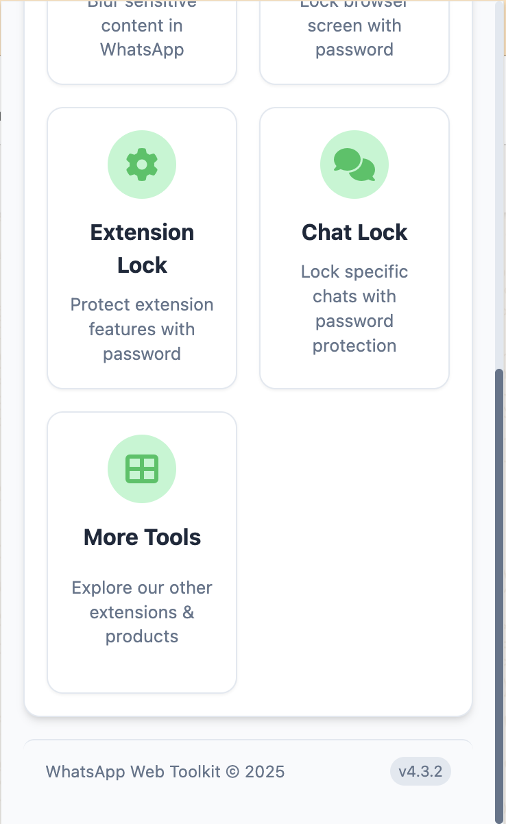 More Tools